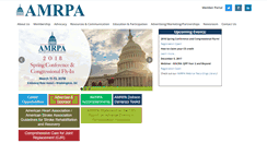 Desktop Screenshot of amrpa.org
